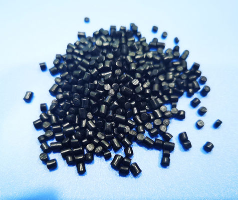 Injection Moulding Black Plastic Pellets 38 Percent Pigment LDPE Carrier