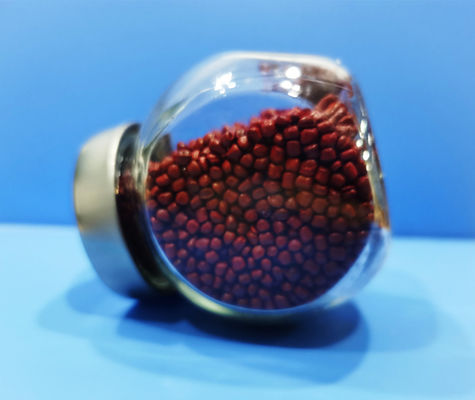 Plastic Additive Red Masterbatch Granule For Film Injection Moulding