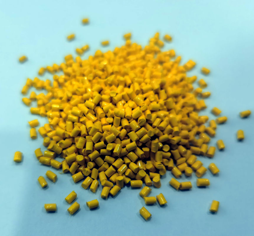 LDPE Pigment Yellow Colour Master Batch For PE Refuse Bag