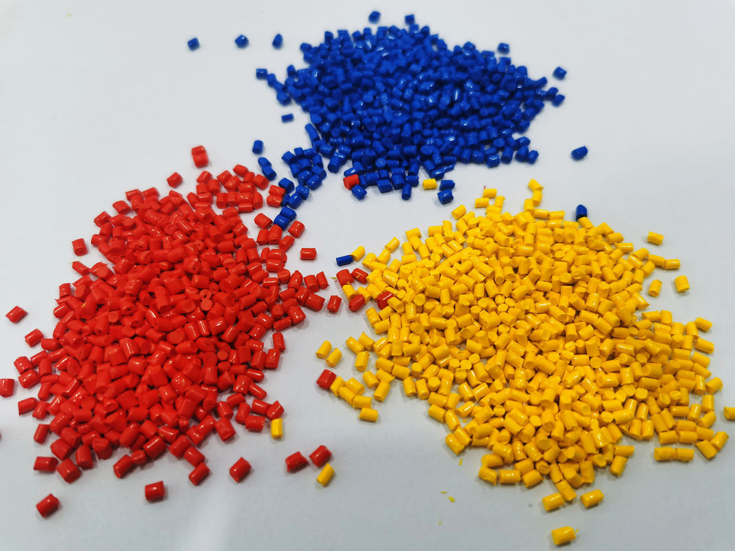 Eco Friendly Plastic Color Masterbatch Melt Flow Recycled Pet Pellets