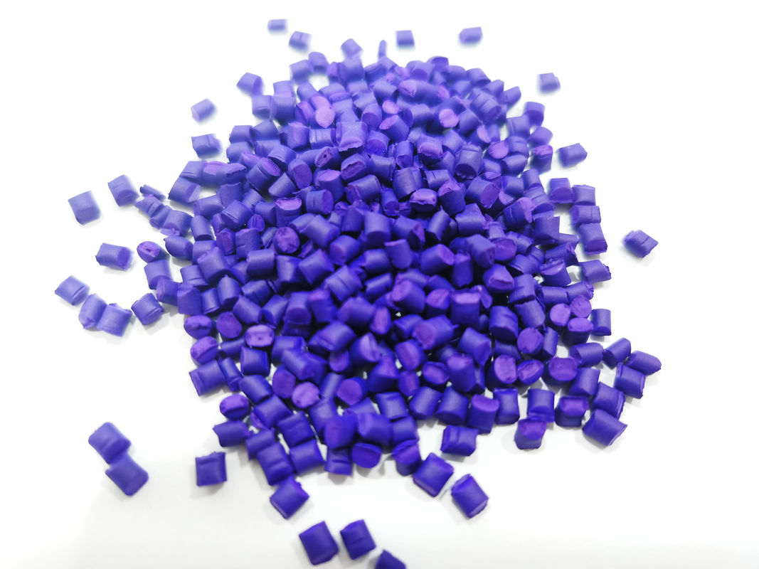 LDPE plastic masterbatch Purple High Density Polyethylene Pellets