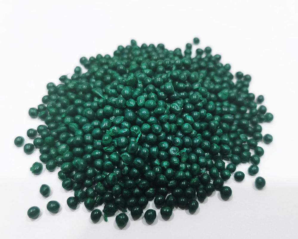 Green Plastic Color Masterbatch Eco Biodegradable Plastic Pellets