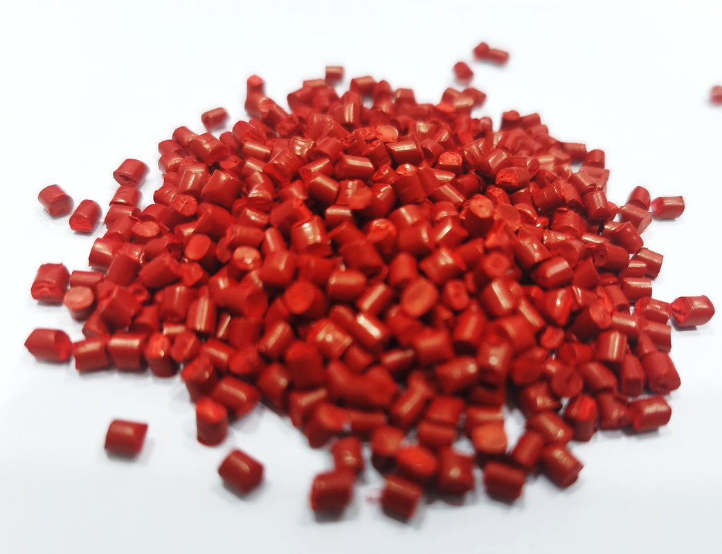 Environment Friendly Red Color Masterbatches PP Blown Films OEM